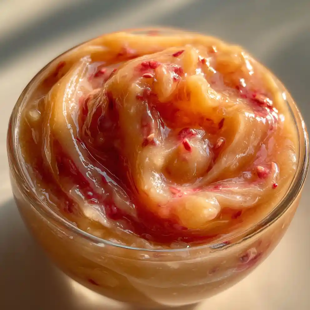 Applesauce Recipe With Strawberry Rosy Swirl 4 applesauce recipe With Strawberry Rosy Swirl
