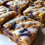 Baked Oatmeal Recipe Blueberry-Streaked Slab With Lemon Icing 6 Baked Oatmeal Recipe Blueberry Streaked Slab With Lemon Icing 1760963043.8225725