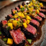 Beef Heart Recipe Achiote Seared Slices With Mango Salsa 1761949238.5426195