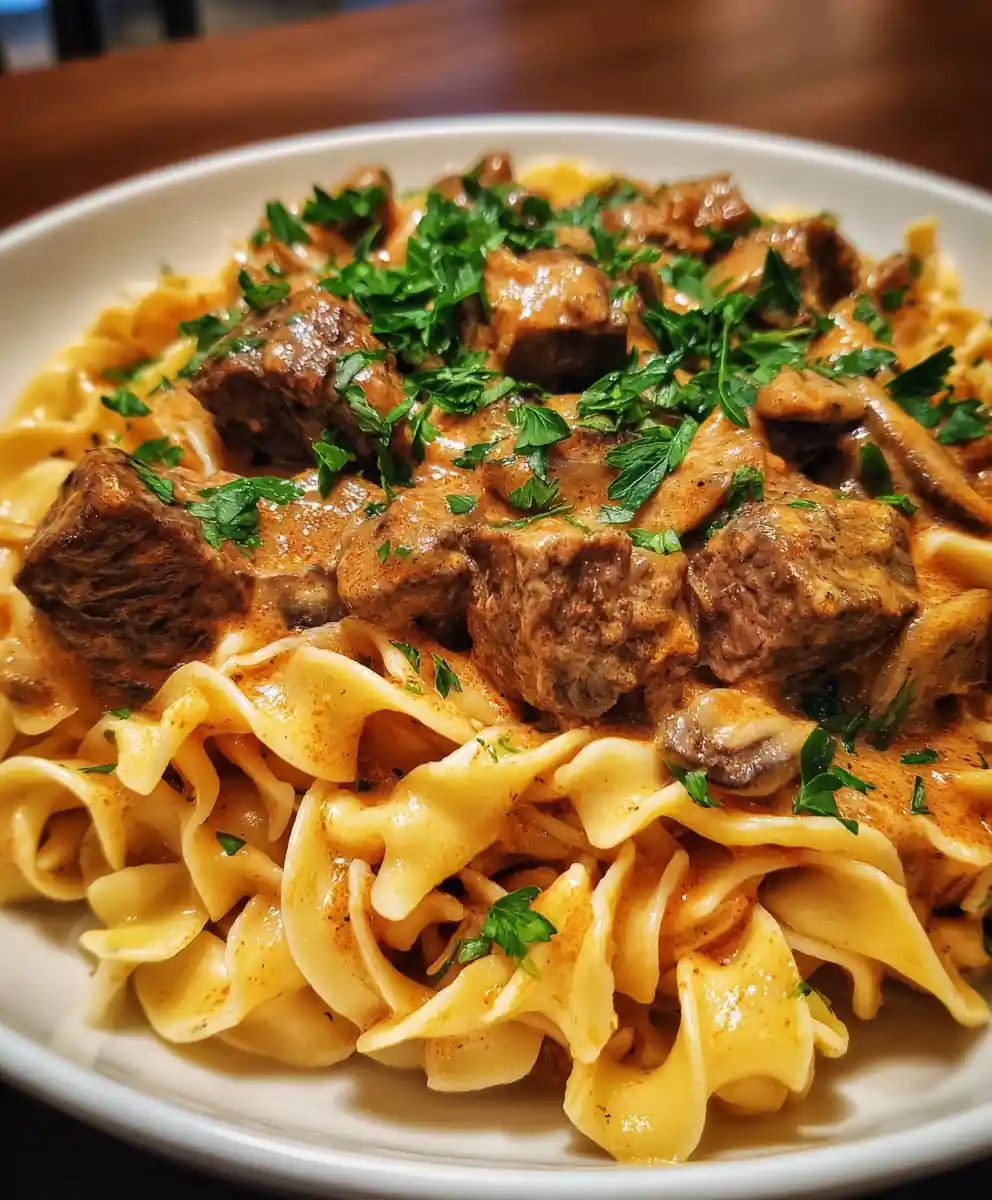 Beef Stroganoff Recipe Slow Cooker Porcini Cream With Paprika Ribbons 5 beef stroganoff recipe slow cooker Porcini Cream with Paprika Ribbons