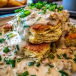 Biscuits And Gravy Recipe With Chive Green Pepper Gravy 6 Biscuits And Gravy Recipe With Chive Green Pepper Gravy 1760776030.3781228