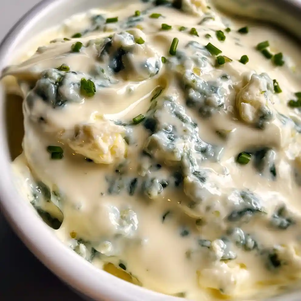 Blue Cheese Dressing Recipe With Chive Green Speckles 4 blue cheese dressing recipe With Chive Green Speckles