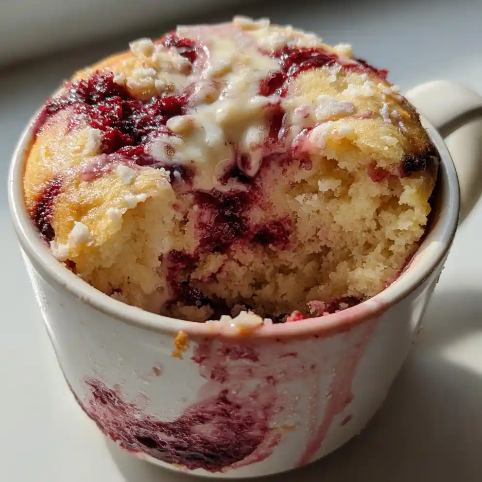 Cake In A Mug Recipe Vanilla Cloud Cup With Berry Vein 4 cake in a mug recipe Vanilla Cloud Cup with Berry Vein