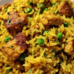 Chicken And Rice Recipe Turmeric Golden Pilaf With Pea Jewels 6 Chicken And Rice Recipe Turmeric Golden Pilaf With Pea Jewels 1760291750.9297051
