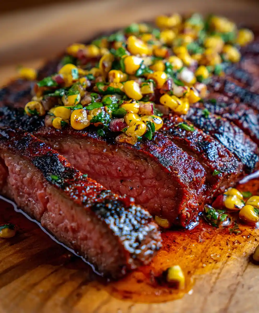 Chipotle Steak Recipe Smoky Red Crust With Corn Relish 5 chipotle steak recipe Smoky Red Crust with Corn Relish