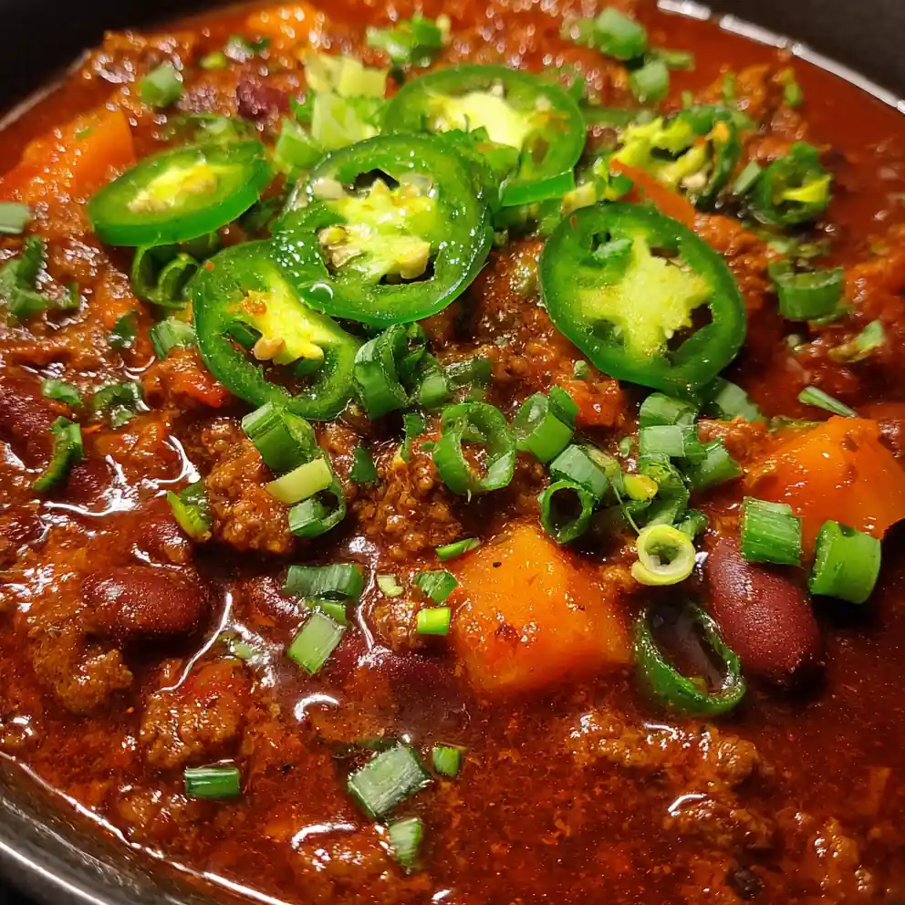 Easy Chili Recipe Fire-Roasted Tomato Red With Jalapeño Rings 4 easy chili recipe Fire-Roasted Tomato Red with Jalapeño Rings