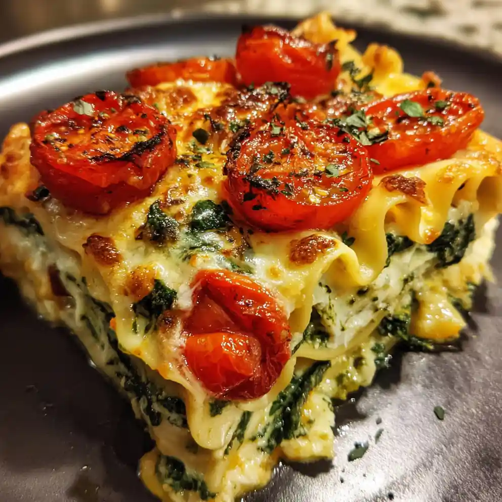 Easy Lasagna Recipe Spinach Pesto Ribbons With Cherry Red 4 easy lasagna recipe Spinach Pesto Ribbons with Cherry Red