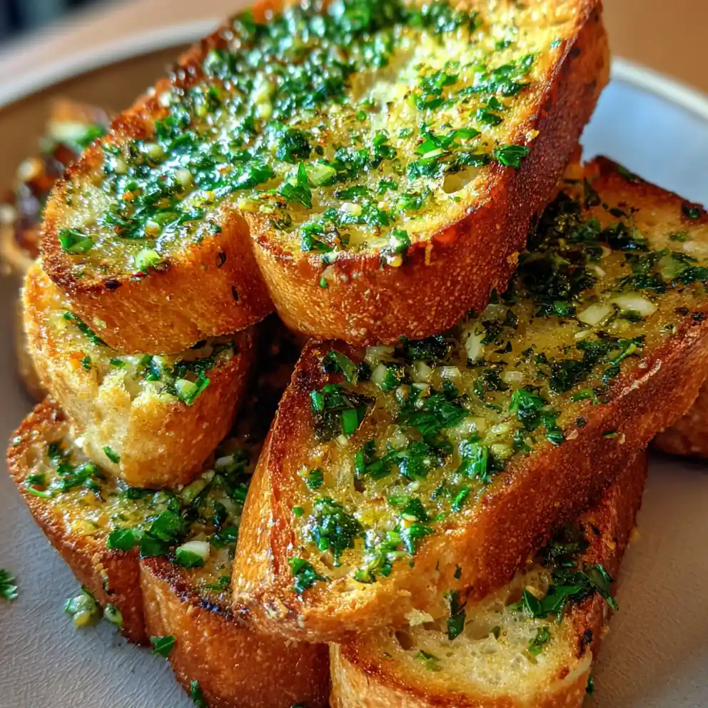 Garlic Toast Recipe Golden Edges With Parsley Confetti 4 garlic toast recipe Golden Edges with Parsley Confetti