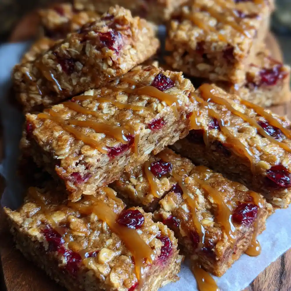 Oatmeal Bars Recipe Cranberry Studded With Maple Drizzle 4 oatmeal bars recipe Cranberry Studded with Maple Drizzle