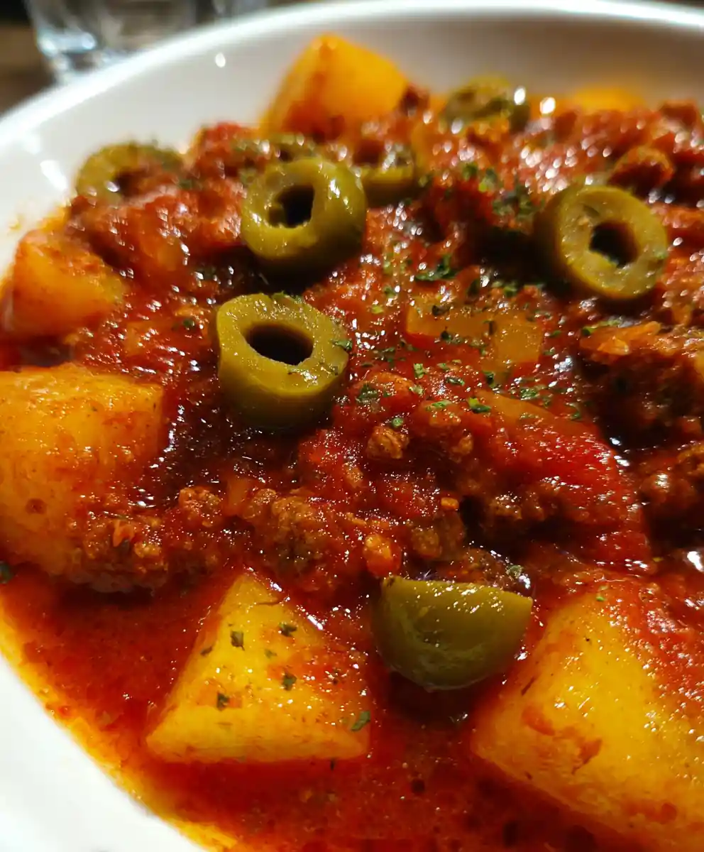 Picadillo Recipe Tomato Red With Olive Green 5 picadillo recipe Tomato Red with Olive Green