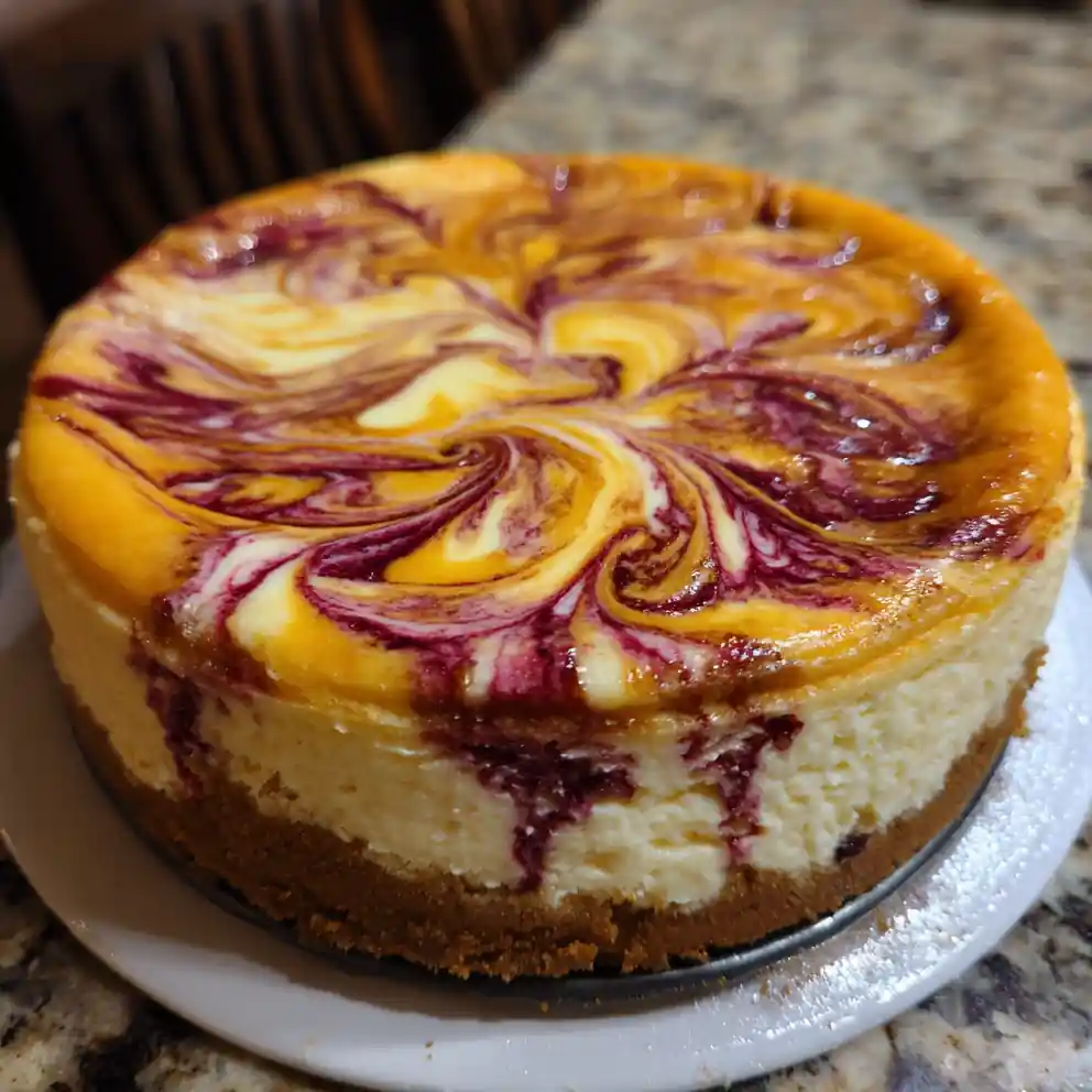 Pumpkin Cheesecake Recipe With Cranberry Swirl 4 pumpkin cheesecake recipe With Cranberry Swirl