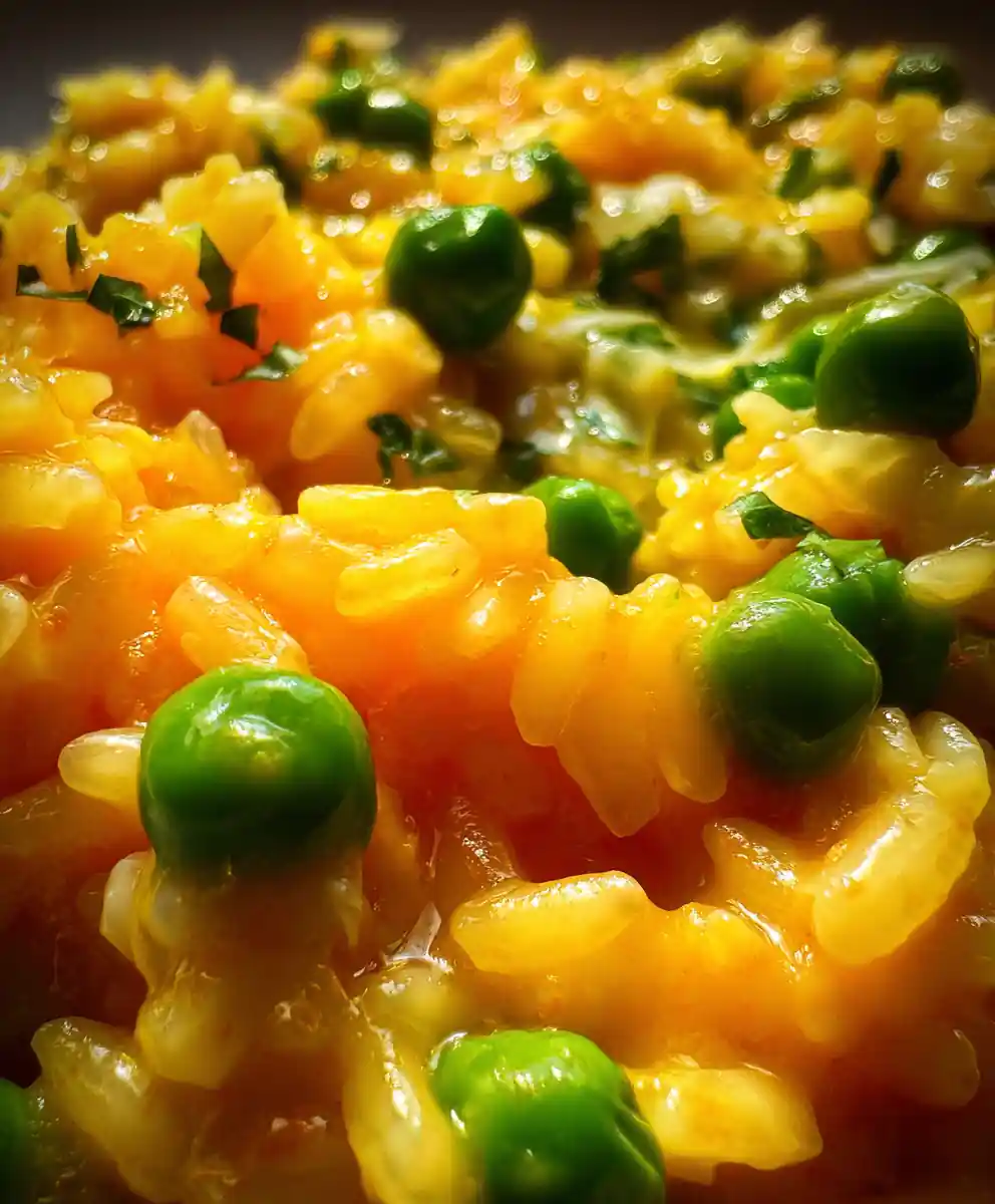 Risotto Recipe Saffron Gold With Sweet Pea Jewels 5 risotto recipe Saffron Gold with Sweet Pea Jewels