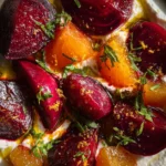 Roasted Beets Recipe With Orange Zest Labneh Swirl 6 Roasted Beets Recipe With Orange Zest Labneh Swirl 1761397812.6203778