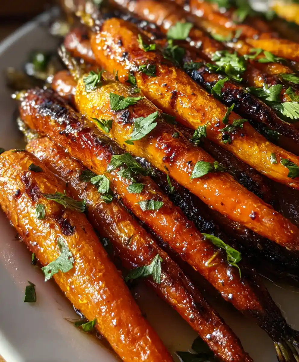 Roasted Carrot Recipe Maple-Chile Glaze With Charred Tips 5 roasted carrot recipe Maple-Chile Glaze with Charred Tips