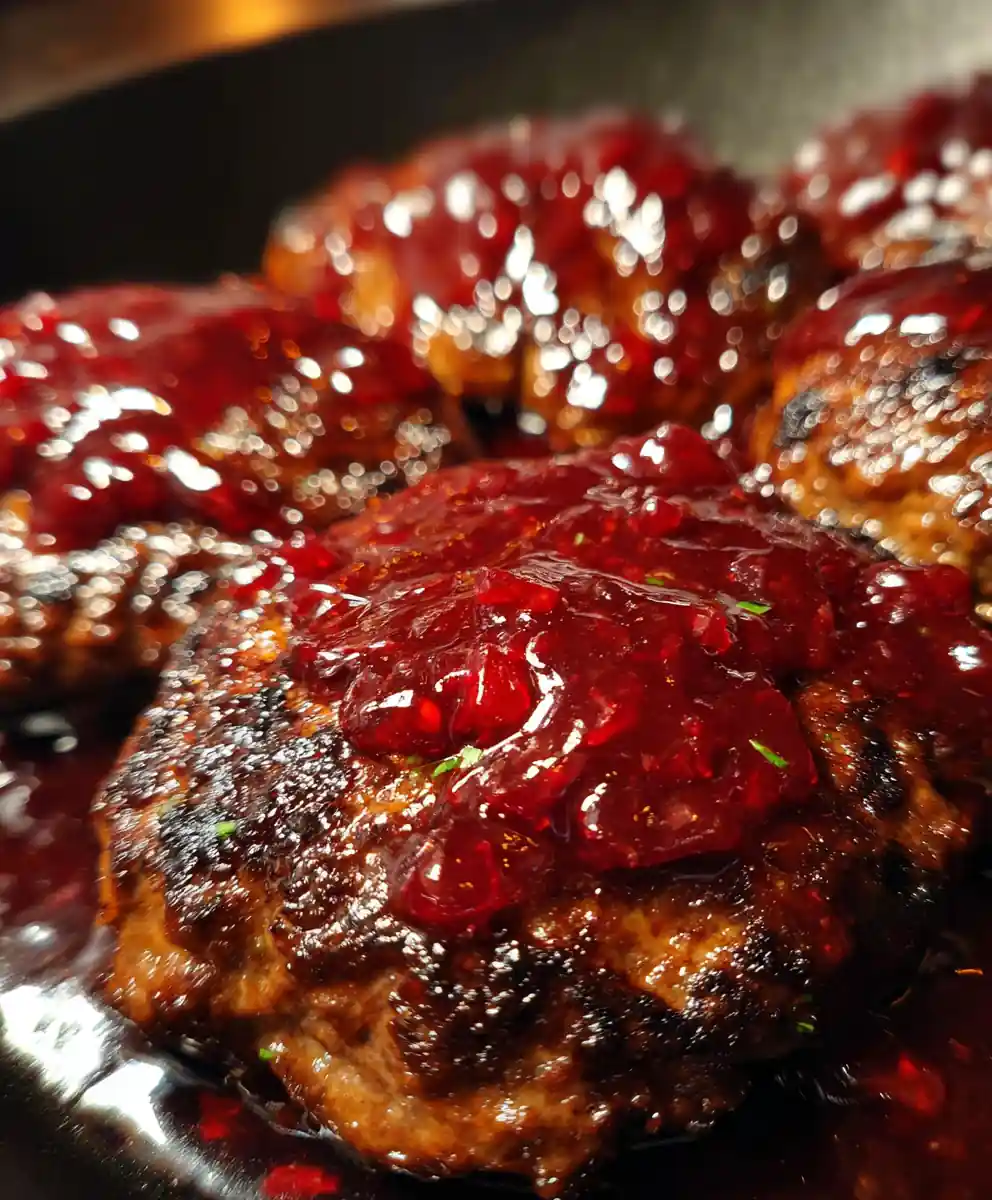 Salisbury Steak Recipe With Beet-Ketchup Glaze And Onions 5 salisbury steak recipe With Beet-Ketchup Glaze and Onions