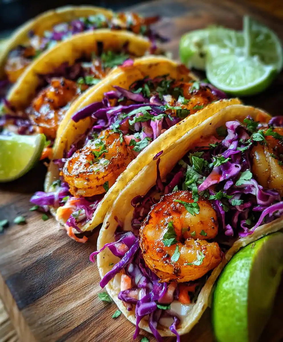 Shrimp Taco Recipe With Purple Cabbage Slaw 5 shrimp taco recipe With Purple Cabbage Slaw