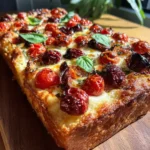 Sicilian Pizza Recipe Cherry Tomato Scatter With Olive Char 6 Sicilian Pizza Recipe Cherry Tomato Scatter With Olive Char 1761954364.6823673