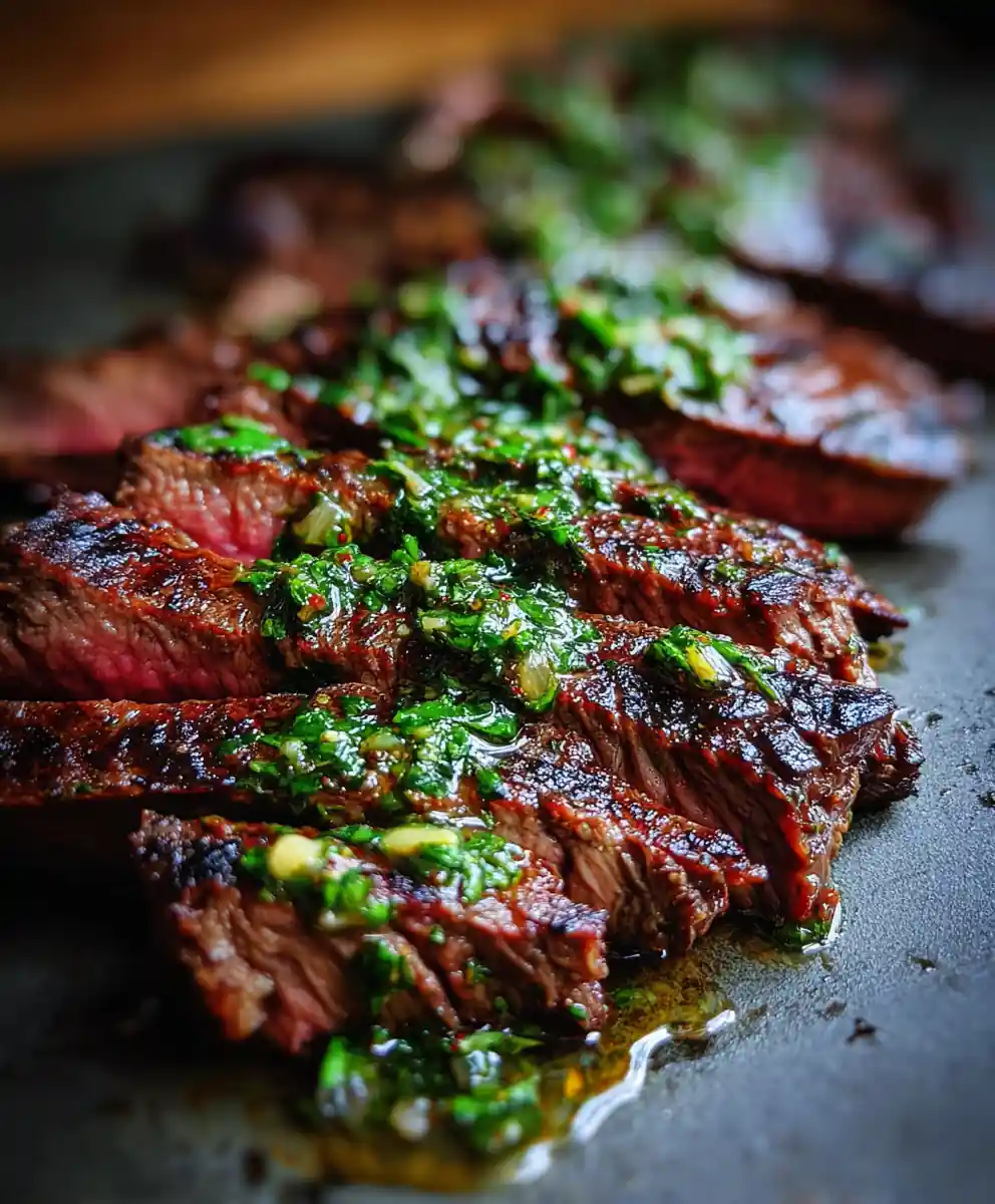 Skirt Steak Recipe With Chimichurri Green Brush 5 skirt steak recipe with Chimichurri Green Brush