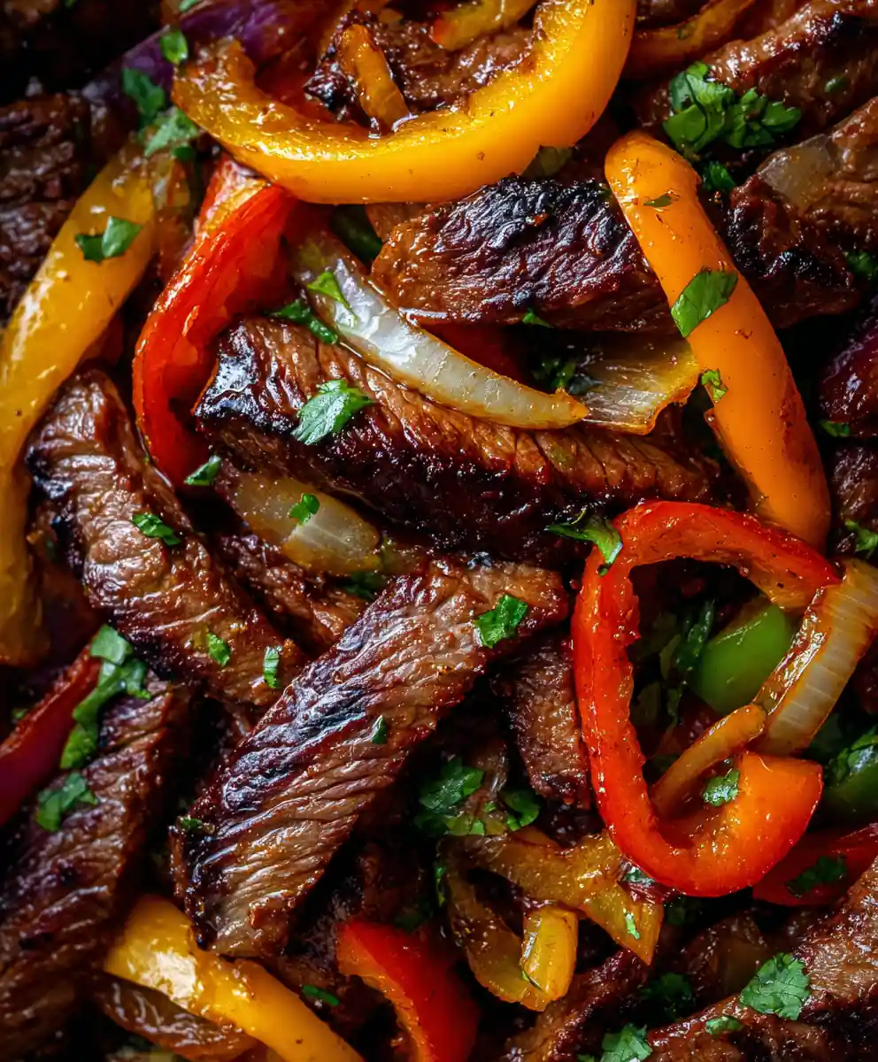 Steak Fajitas Recipe With Charred Pepper Confetti 5 steak fajitas recipe with Charred Pepper Confetti