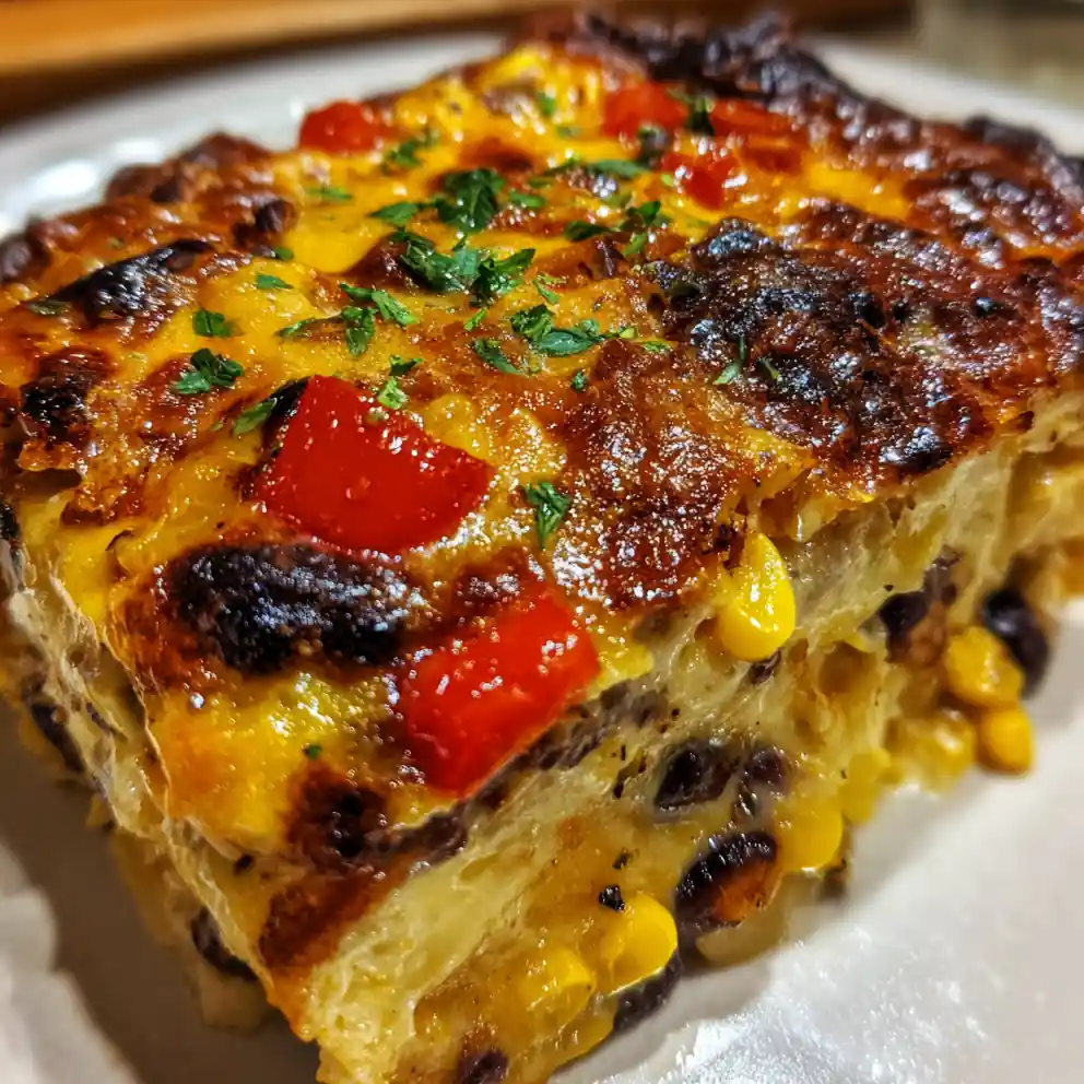 Taco Bake Recipe With Roasted Corn Confetti 4 taco bake recipe with Roasted Corn Confetti