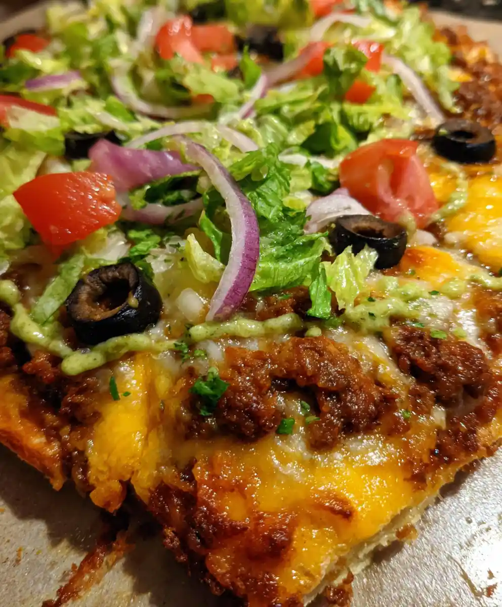 Taco Pizza Recipe With Salsa Verde Spiral 5 taco pizza recipe with Salsa Verde Spiral