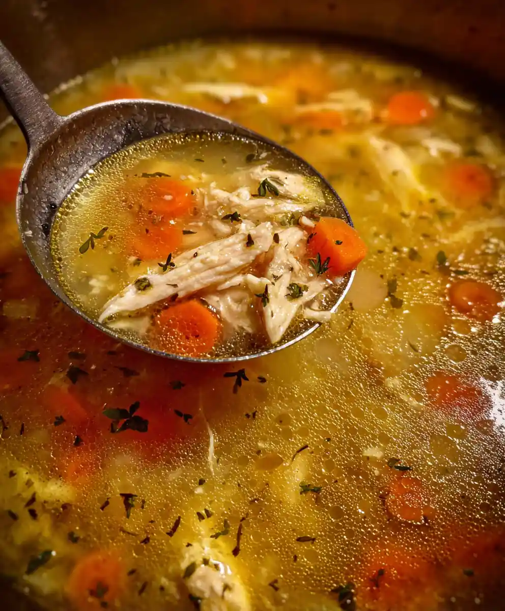 Turkey Soup Recipe Golden Broth With Carrot Coins 5 turkey soup recipe Golden Broth with Carrot Coins