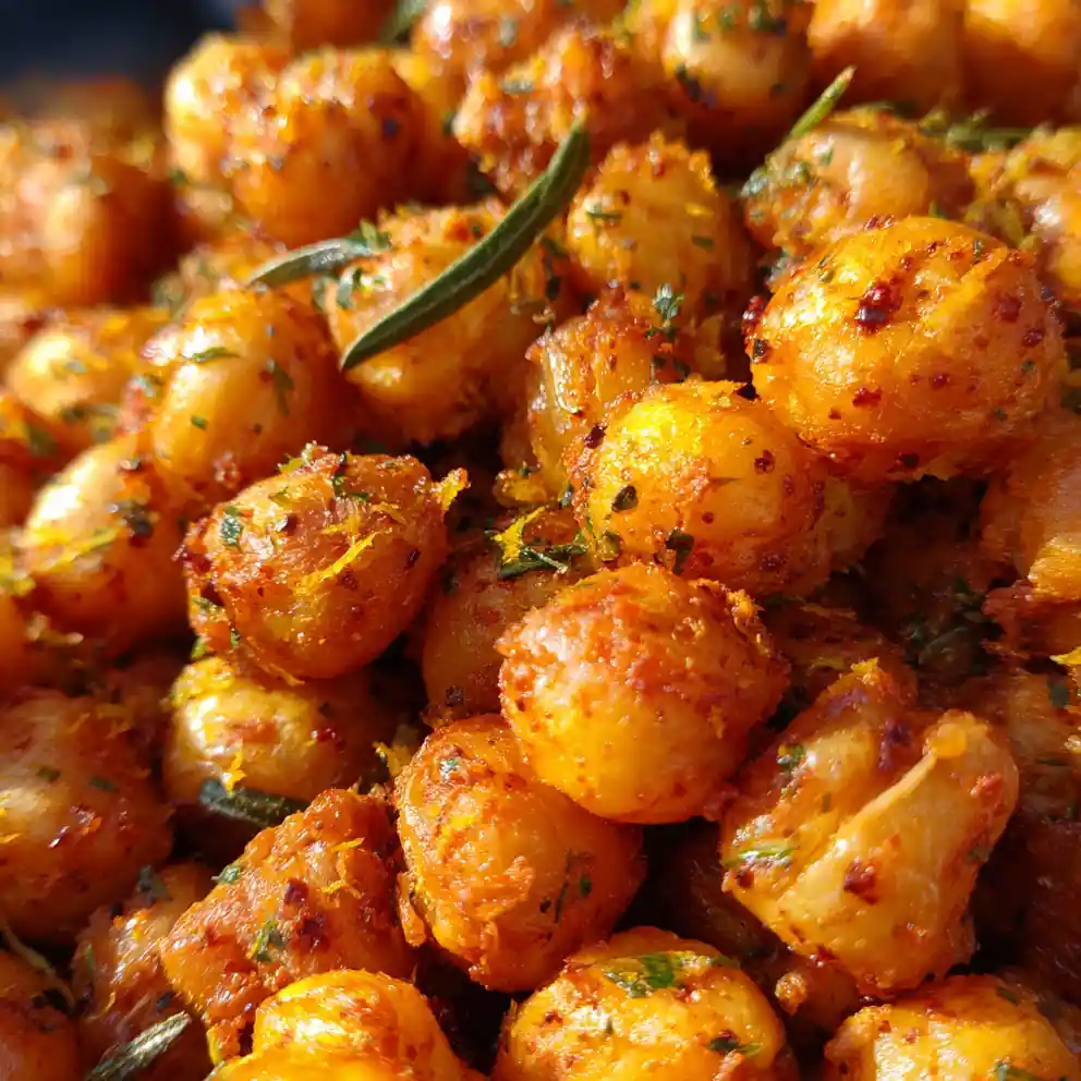 Baked Chickpeas Recipe Paprika Crunch With Lemon Zing 4 baked chickpeas recipe Paprika Crunch with Lemon Zing