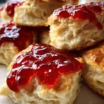 Breakfast Biscuit Recipe With Strawberry Jam Brush 1762643885.9456348