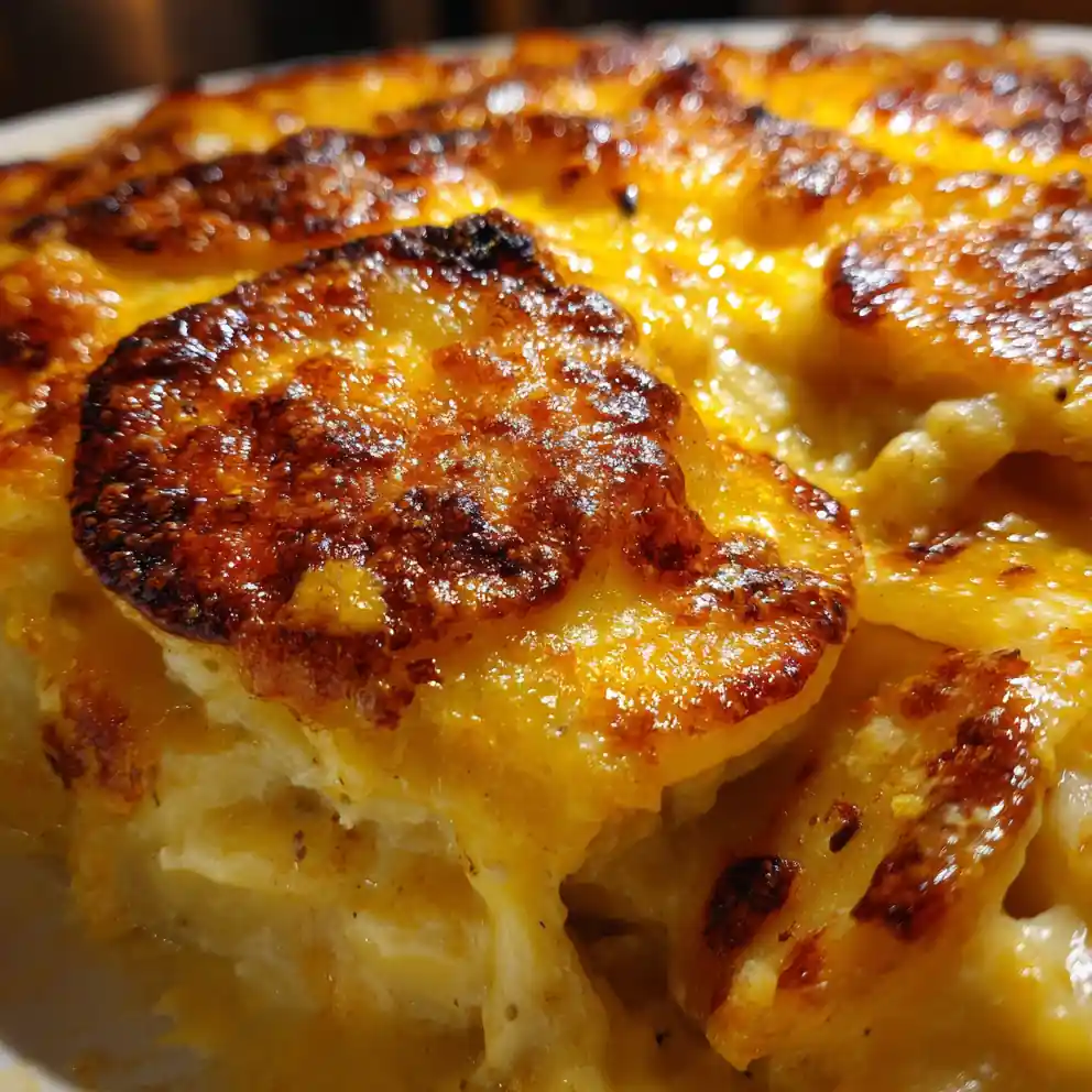 Cheesy Scalloped Potatoes Recipe Cheddar Fan With Golden Edges 4 cheesy scalloped potatoes recipe Cheddar Fan with Golden Edges