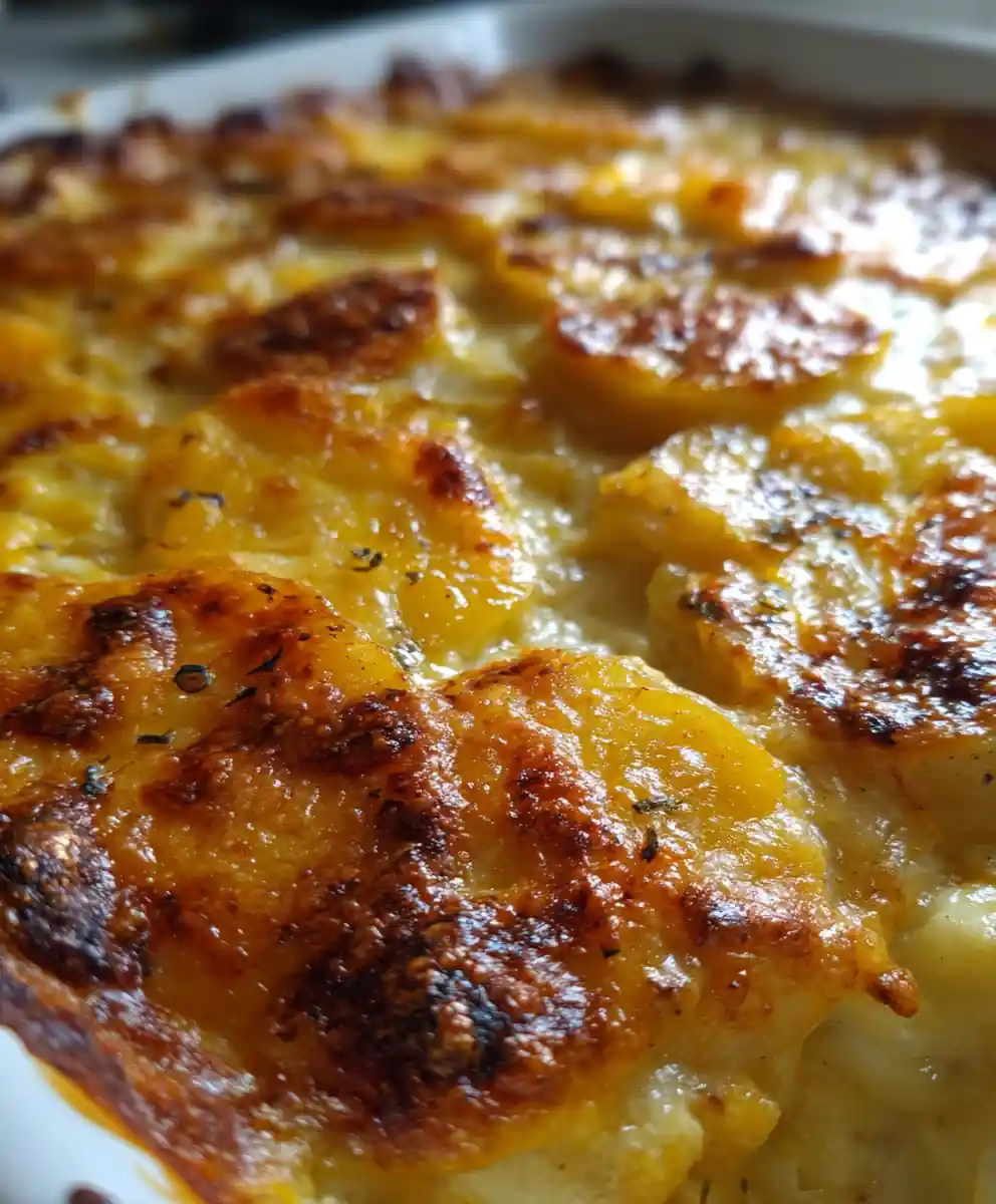 Cheesy Scalloped Potatoes Recipe Cheddar Fan With Golden Edges 5 cheesy scalloped potatoes recipe Cheddar Fan with Golden Edges
