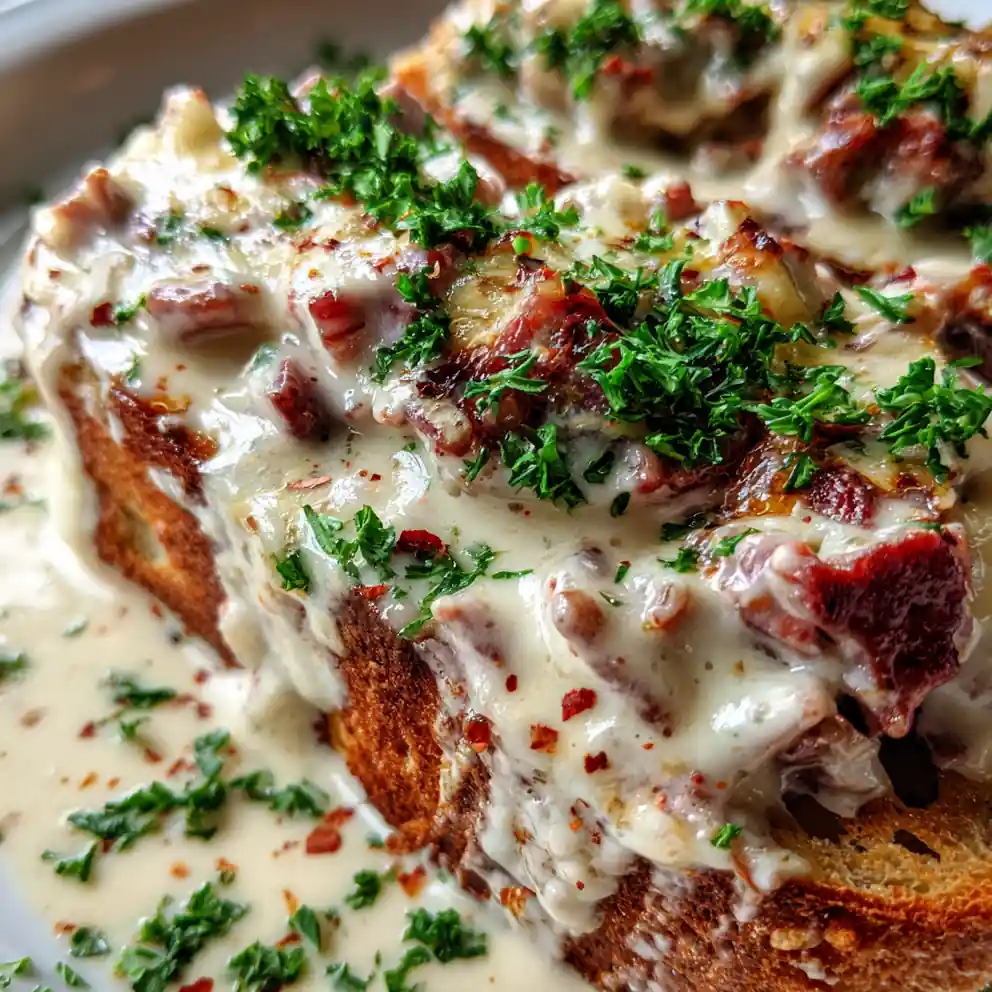 Creamed Chipped Beef Recipe With Paprika Parsley Sprinkle 4 creamed chipped beef recipe With Paprika Parsley Sprinkle