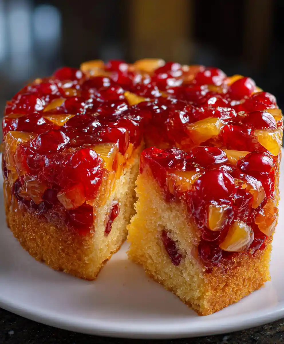 Fruit Cocktail Cake Recipe With Cherry Pineapple Mosaic 5 fruit cocktail cake recipe With Cherry Pineapple Mosaic