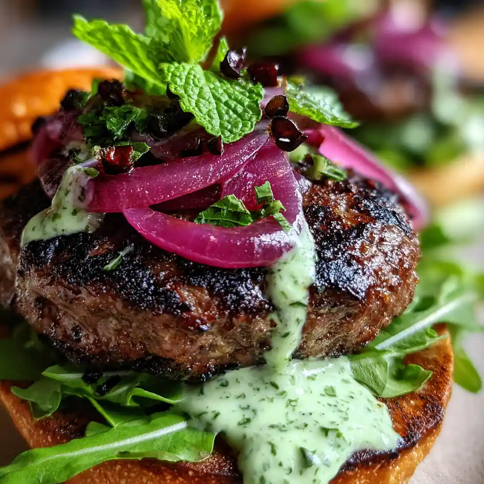 Lamb Burger Recipe 4 lamb burger recipe