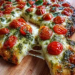 Pesto Pizza Recipe With Cherry Tomato Mosaic 6 Pesto Pizza Recipe With Cherry Tomato Mosaic 1762490225.1874413