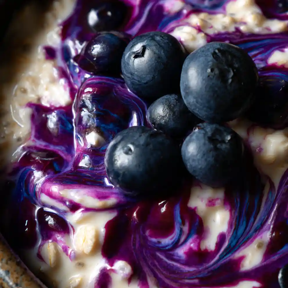Protein Oatmeal Recipe With Blueberry Chia Ripple 4 protein oatmeal recipe With Blueberry Chia Ripple