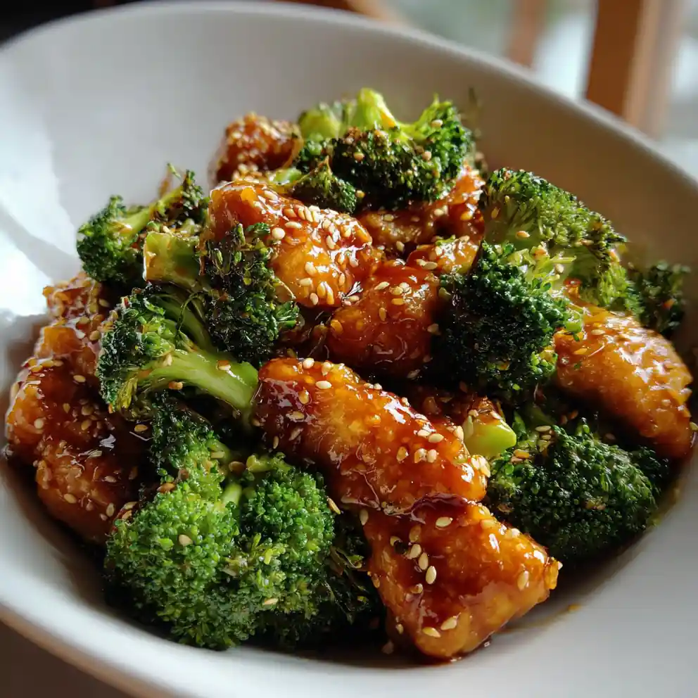 Simple Chicken And Broccoli Recipe With Sesame Ginger Glaze 4 simple chicken and broccoli recipe With Sesame Ginger Glaze