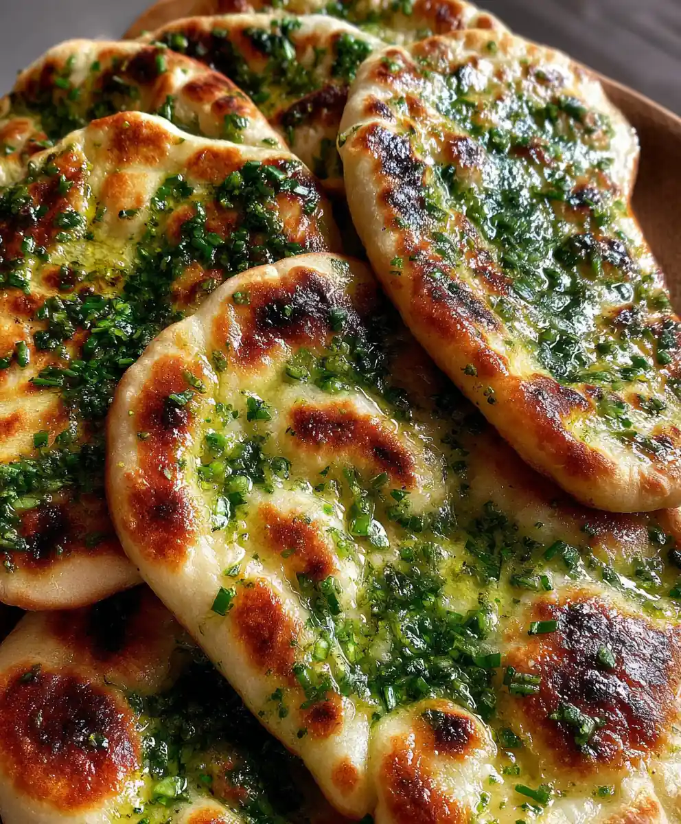 Sourdough Naan Recipe With Charred Scallion Brush 5 sourdough naan recipe With Charred Scallion Brush