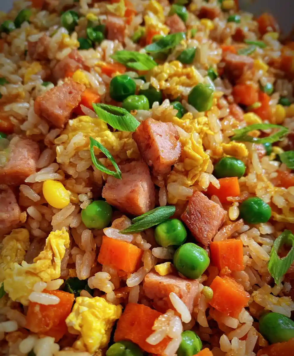 Spam Fried Rice Recipe Turkey Spam Edamame Confetti 5 spam fried rice recipe Turkey Spam Edamame Confetti