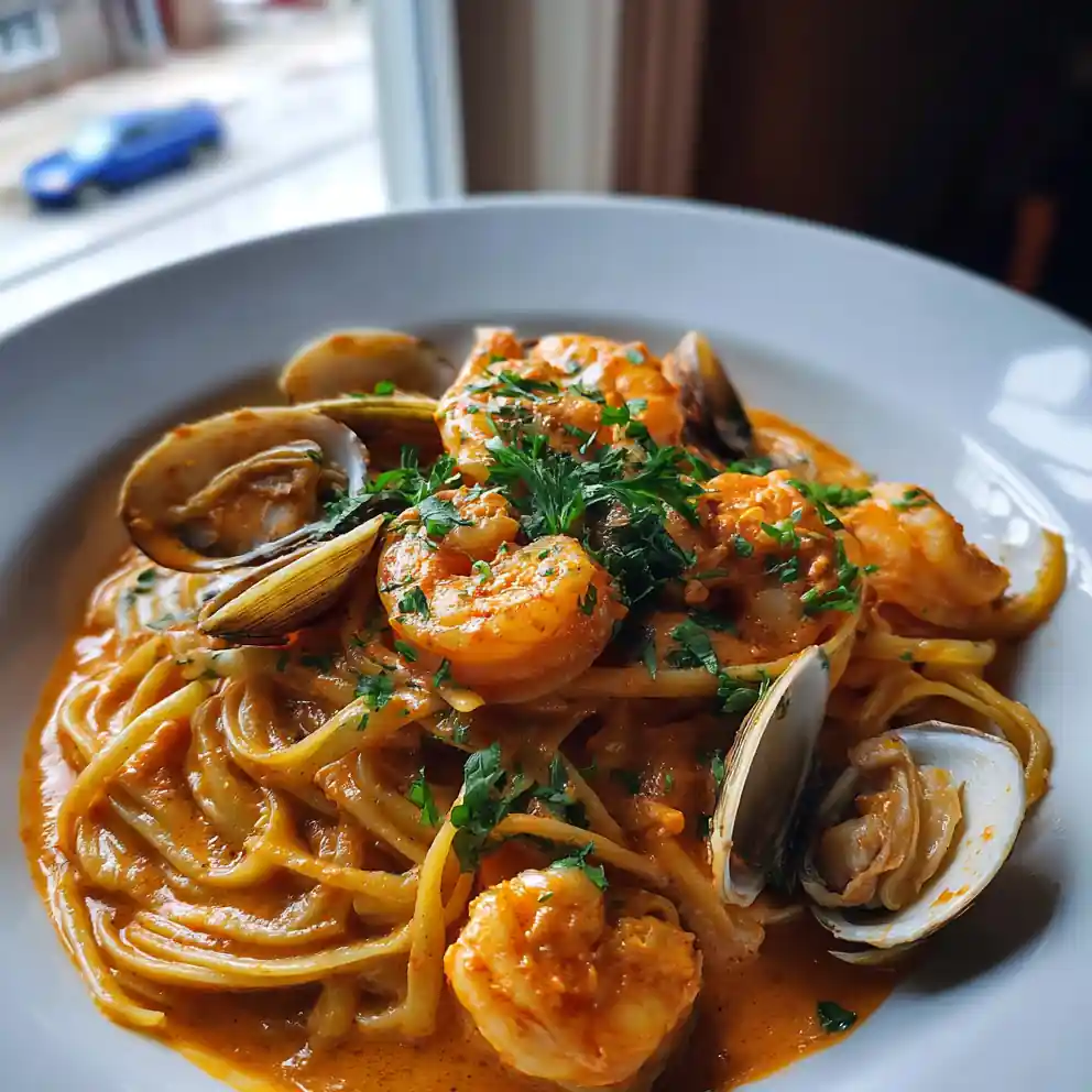 Seafood Linguine Recipe 4 seafood linguine recipe
