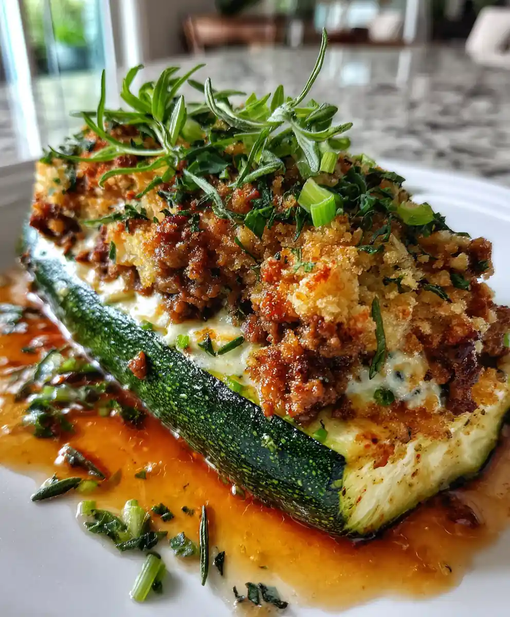 Stuffed Zucchini Boats Recipe 5 stuffed zucchini boats recipe