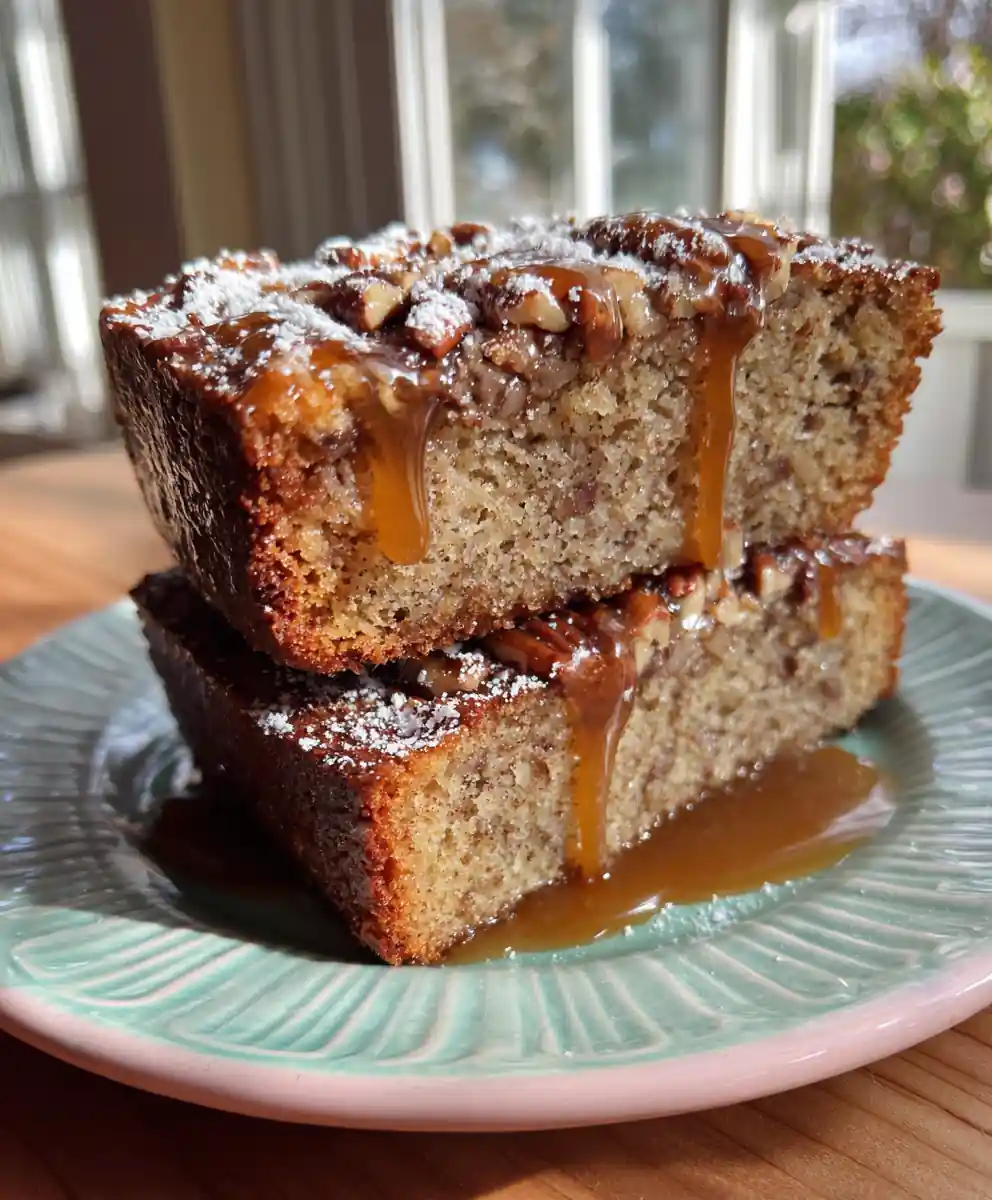 Alabama Pecan Bread With Honey Ginger Caramel Swirl 5 Alabama Pecan Bread with Honey Ginger Caramel Swirl