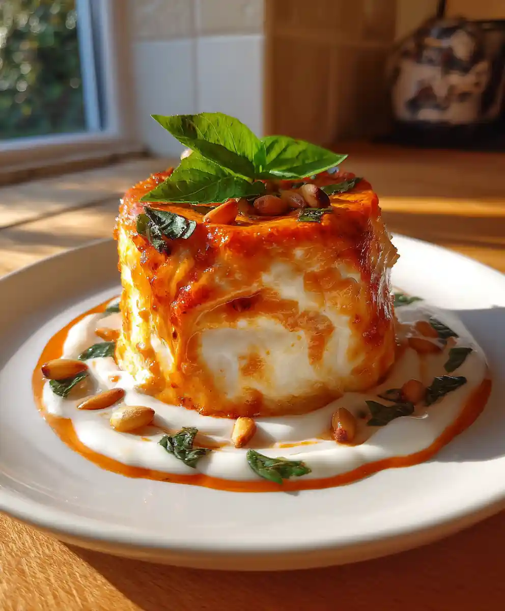 Baked Cottage Cheese Eggs With Sun Dried Tomato Basil Cream Swirl 5 Baked Cottage Cheese Eggs with Sun Dried Tomato Basil Cream Swirl