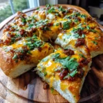 Biscuits And Sausage Gravy Breakfast Pizza With Chipotle Cheddar Drizzle 6 Biscuits And Sausage Gravy Breakfast Pizza With Chipotle Cheddar Drizzle 1767864760.0625339
