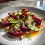 Blood Orange Glazed Beet Salad With Feta Cucumbers Dill 1767789520.014822
