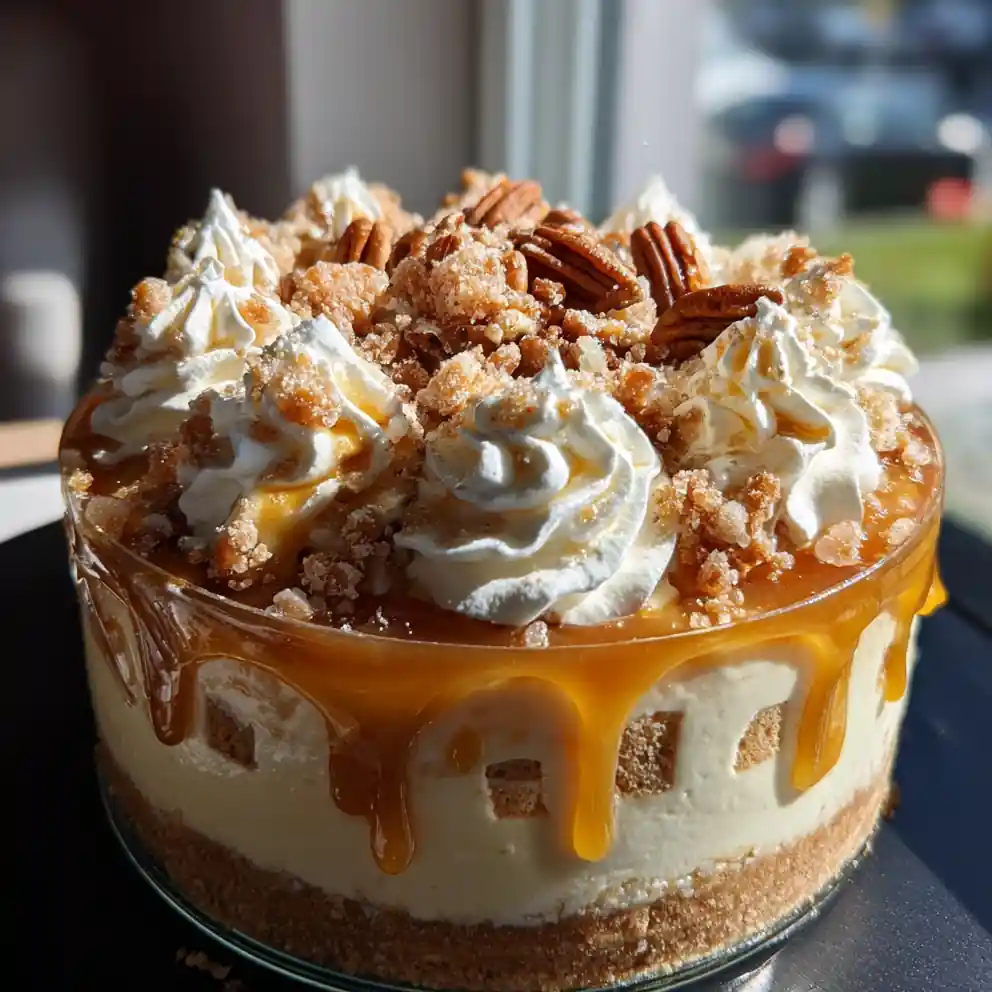 Brown Butter Caramel Pecan Pie Cheesecake Trifle 4 Brown Butter Caramel Pecan Pie Cheesecake Trifle