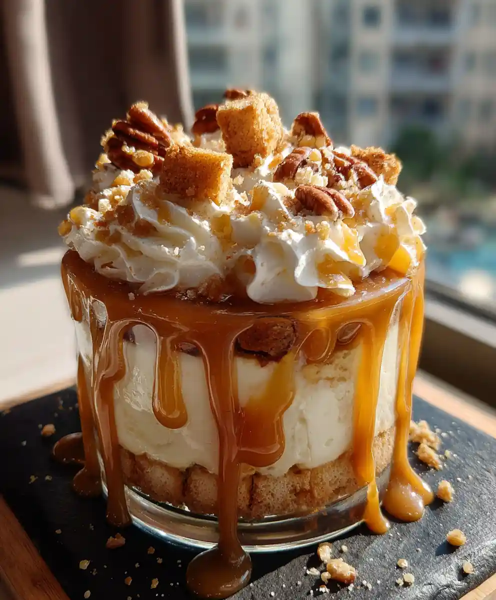 Brown Butter Caramel Pecan Pie Cheesecake Trifle 5 Brown Butter Caramel Pecan Pie Cheesecake Trifle