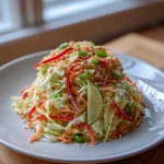 Cabbage Slaw With Coconut Lime Sesame Dressing 1767815413.2557282