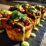Chipotle Cream Cheese Taco Cupcakes With Avocado Lime Drizzle 6 Chipotle Cream Cheese Taco Cupcakes With Avocado Lime Drizzle 1767825250.5175626