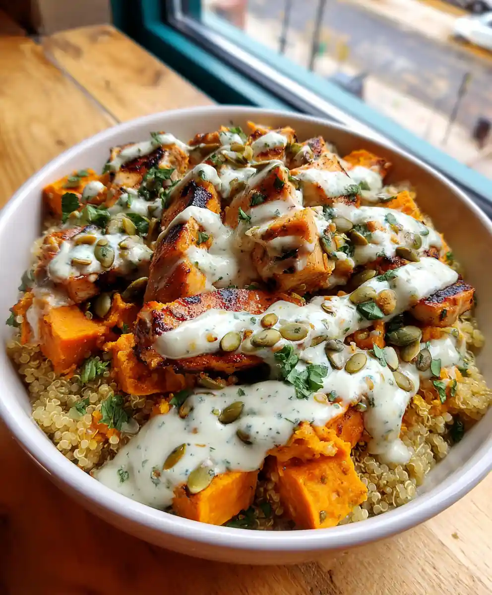 Chipotle Lime Yogurt Chicken Sweet Potato Bowls 5 Chipotle Lime Yogurt Chicken Sweet Potato Bowls