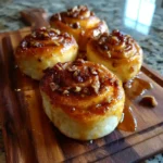 Cinnamon Cream Cheese Swirl Pecan Crescent Rolls With Caramel Glaze 6 Cinnamon Cream Cheese Swirl Pecan Crescent Rolls With Caramel Glaze 1767859692.333603